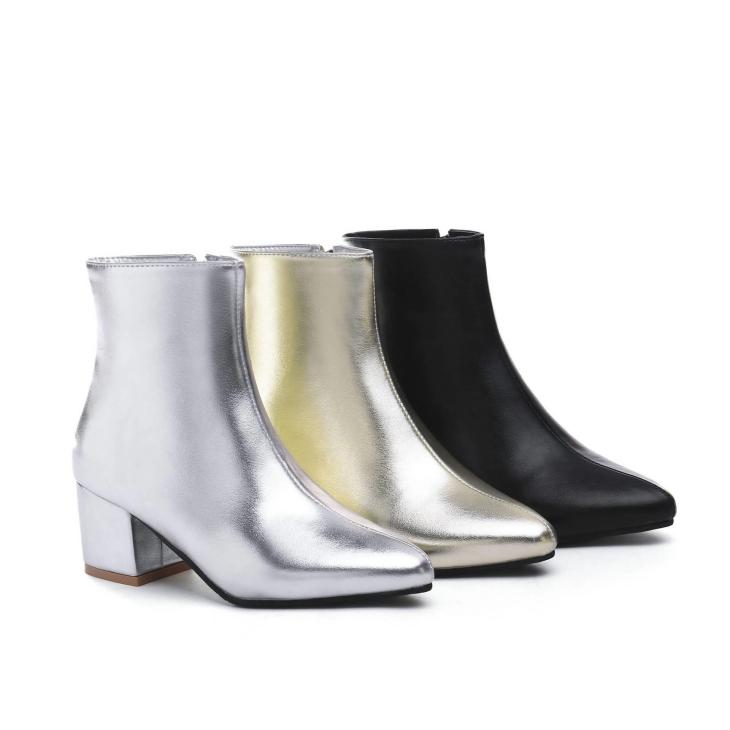 Boots | Womens Tabi Metallic Ankle Boots Boots Boots