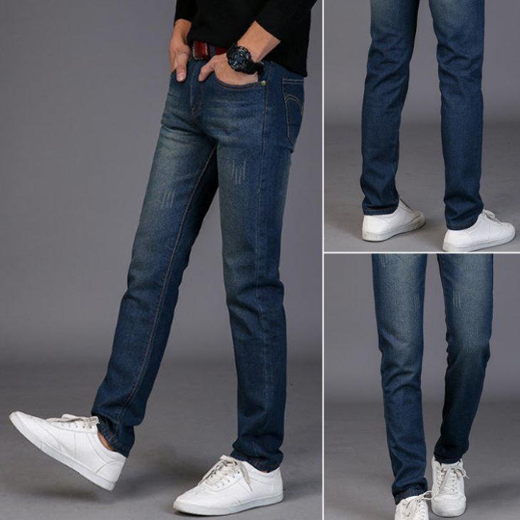 Jeans & Trousers | Mens Americana Wash Turn-Up Jeans Clothing Jeans & Trousers