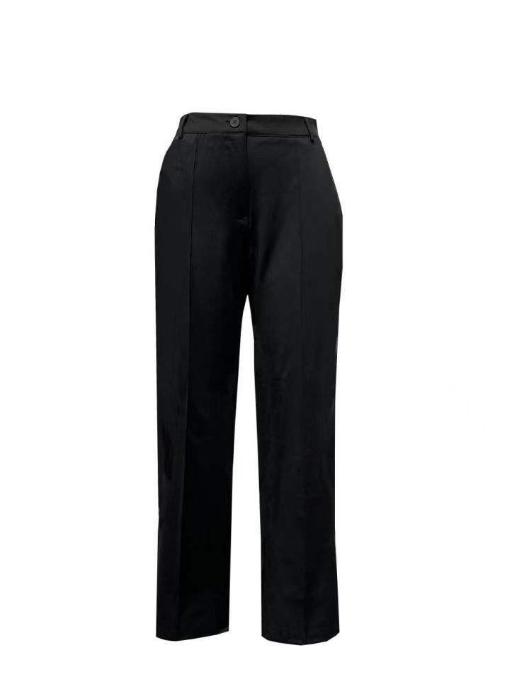 Jeans & Trousers | Mens Wool Barathea Trousers Clothing Black