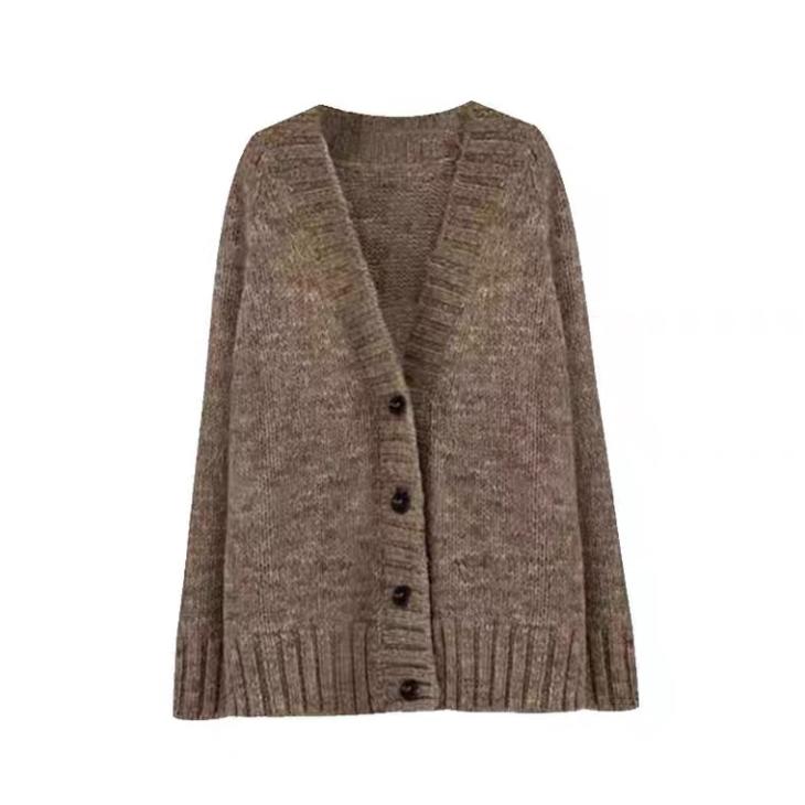 Knitwear | Mens/Womens Botanical Dye Cardigan Clothing Derby grey