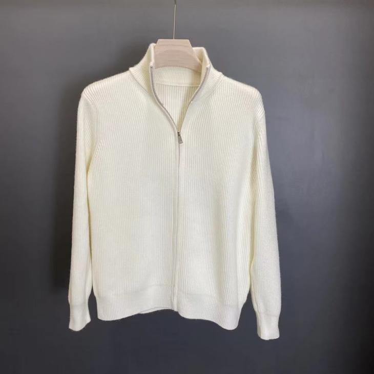 Knitwear | Mens/Womens Knit Zip-Up Cardigan Clothing Knitwear