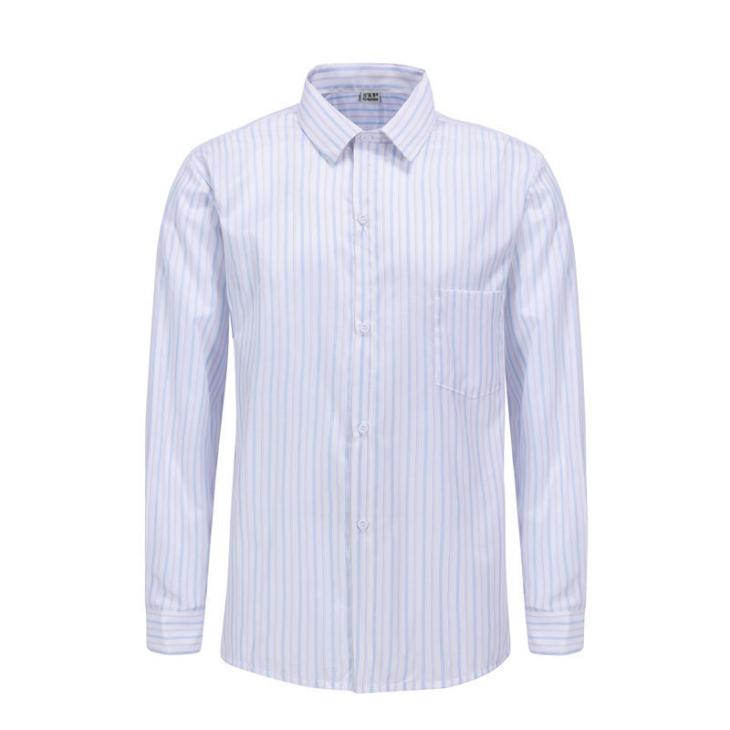 Shirts | Mens Pinstripe Poplin Shirt Clothing Mens