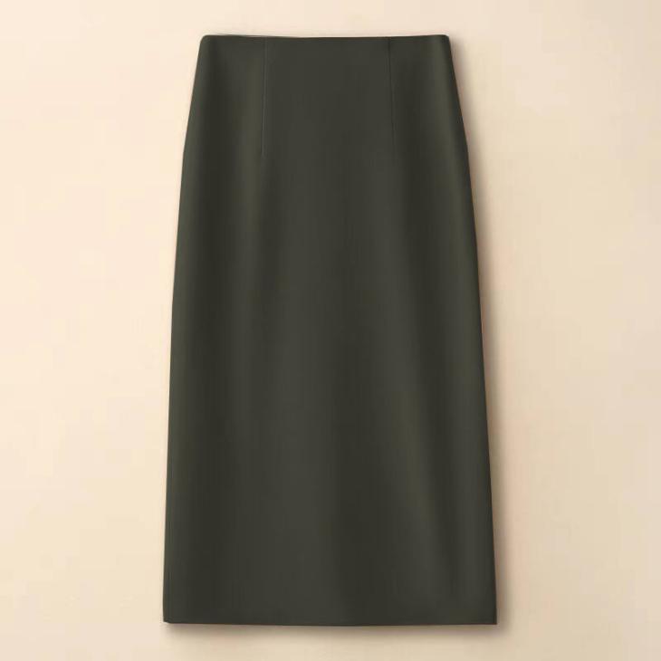 Skirts | Womens Wool Twill A-Line Skirt Clothing Navy