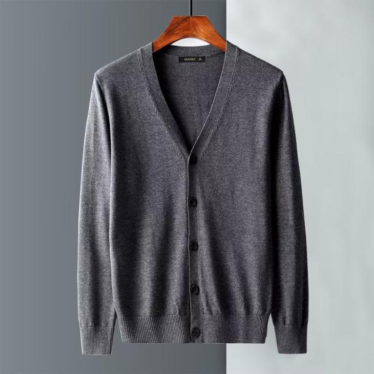 Knitwear | Mens Elbow Patch Cardigan Clothing Black